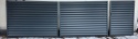 Brama 2 skrzydłowa 400x150cm INDIANA (zestaw z furtką i słupkami)