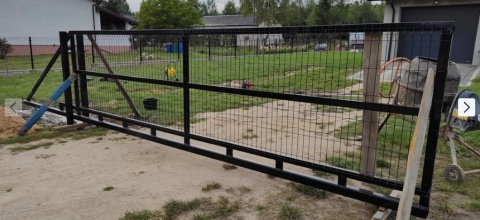 Brama przesuwna panelowa ALASKA 500x145cm